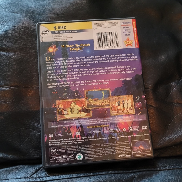 Disney The Princess and the Frog DVD - Picture 4 of 4